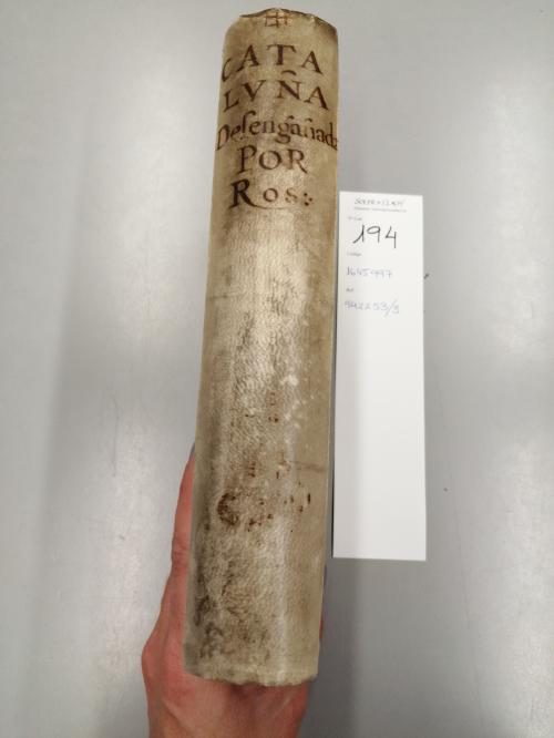 1646. LIBRO. (GUERRA DELS SEGADORS). ROS, ALEXANDRO DE:. CAT