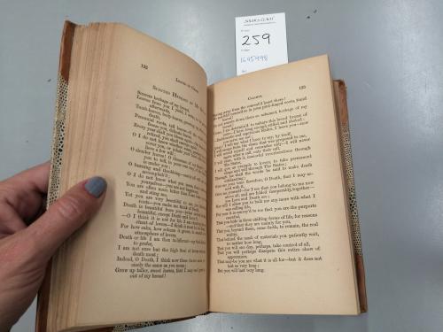 1876. LIBRO. (POESIA AMERICANA). WHITMAN, WALT:. LEAVES OF G