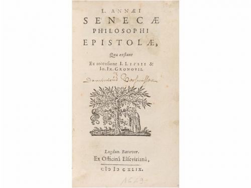 1649. LIBRO. (CLÁSICOS). SENECAE, L. ANNAEI:. PHILOSOPHI EPI