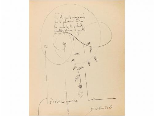 1932-1939. ORIGINAL ARTÍSTICO. (FIRMAS). LIBRO DE FIRMAS CON