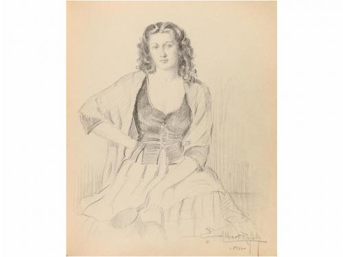 1932-1939. ORIGINAL ARTÍSTICO. (FIRMAS). LIBRO DE FIRMAS CON