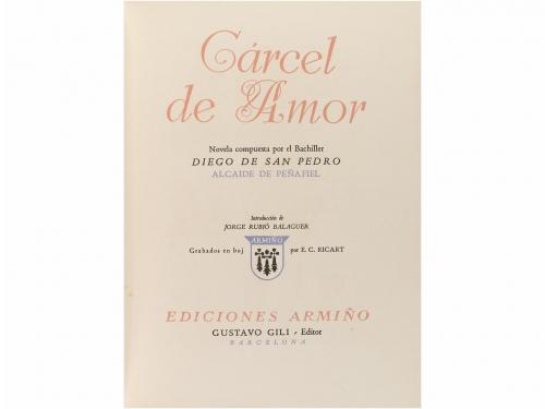 1941. LIBRO. (BIBLIOFILIA). PEDRO, DIEGO DE SAN y RICART, E.