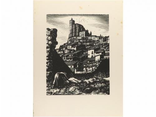 1932. GRABADO. (ARTE). OLLÉ I PINELL, A.:. BALAGUER. Igualad