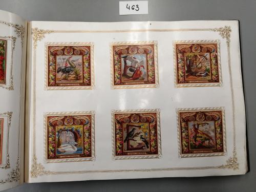 1880-1900. COLECCIONISMO. (CROMOS). LOTE DE 3 ÁLBUMES REPLET