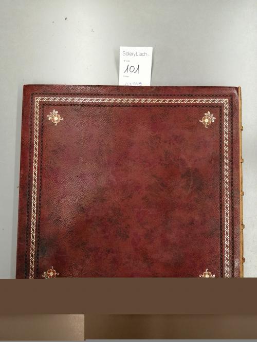 1971. LIBRO. (BIBLIOFILIA-ENCUADERNACION). TURULL, TONI:. A 