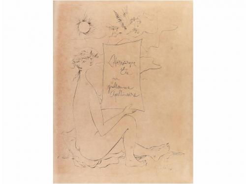 1945. LIBRO. (BIBLIOFILIA). APOLLINAIRE, GUILLAUME:. L'HÉRÉS