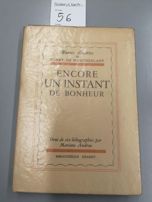 1934. LIBRO. (BIBLIOFILIA). MOTHERLAT, HERNY DE:. ENCORE UN 