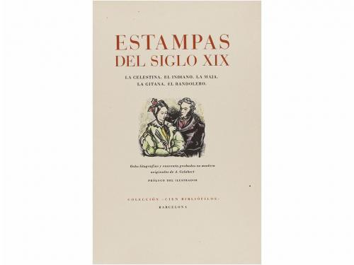 1945. LIBRO. (BIBLIOFILIA). GELABERT [ilustrador]:. ESTAMPAS