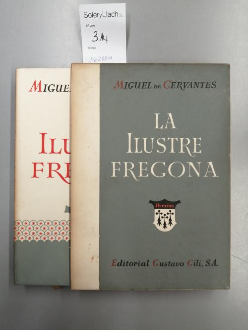 1944. LIBRO. (BIBLIOFILIA). CERVANTES SAAVEDRA, MIGUEL DE:. 