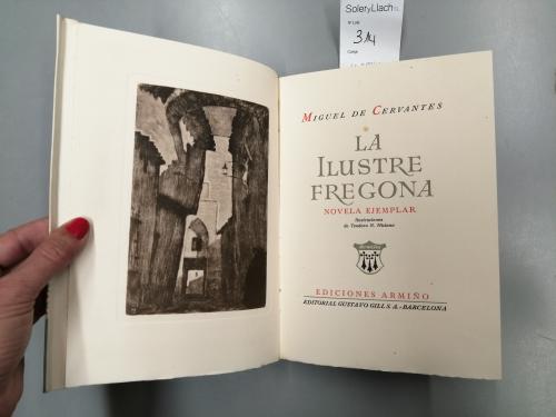 1944. LIBRO. (BIBLIOFILIA). CERVANTES SAAVEDRA, MIGUEL DE:. 