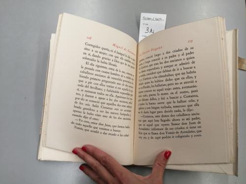 1944. LIBRO. (BIBLIOFILIA). CERVANTES SAAVEDRA, MIGUEL DE:. 