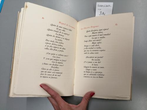 1944. LIBRO. (BIBLIOFILIA). CERVANTES SAAVEDRA, MIGUEL DE:. 