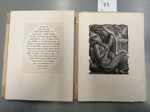 1946. LIBRO. (BIBLIOFILIA). VILLEGAS, ANTONIO DE:. EL ABENCE