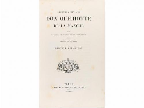 1858. LIBRO. (CERVANTINA). CERVANTÈS SAAVEDRA, MIGUEL DE:. L