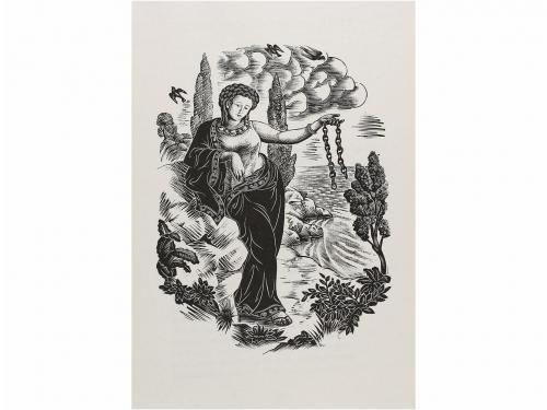 1948. LIBRO. (BIBLIOFILIA). HOMERO; RIBA, CARLES (Trad.):. L