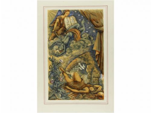 1933. LIBRO. (BIBLIOFILIA). BARCA, CALDERON DE LA:. LA VIDA 