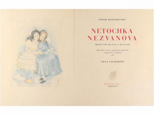 1949. LIBRO. (BIBLIOFILIA). DOSTOIEVSKY, FEDOR:. NETOCHKA NE