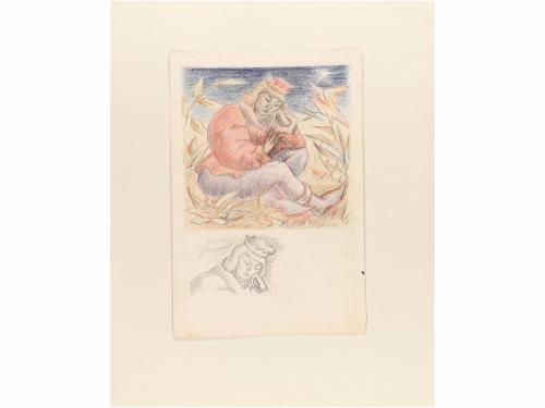 1924. LIBRO. (BIBLIOFILIA). RIBA, CARLES:. L'INGENU AMOR. Ba