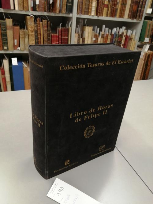 1996. LIBRO. (FACSÍMIL). LIBRO DE HORAS DE FELIPE II. Valenc