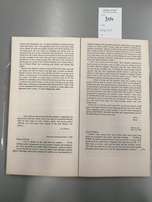 1975. LIBRO. (LITERATURA INGLESA). SCHOBER PLATH, AURELIA; P