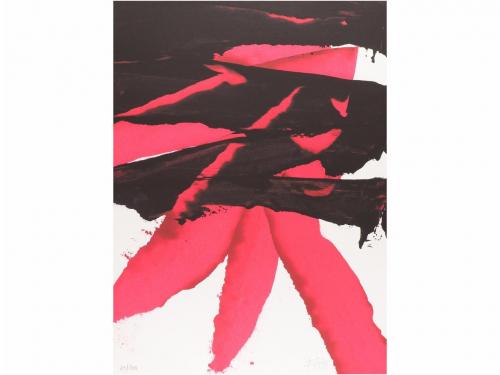 2007. GRABADO. (ARTE). FEITO, LUIS:. HEXIODO. SERIGRAFÍA DIG