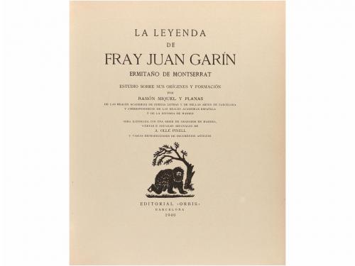 1940. LIBRO. (BIBLIOFILIA). MIQUEL Y PLANAS, RAMÓN:. LA LEYE