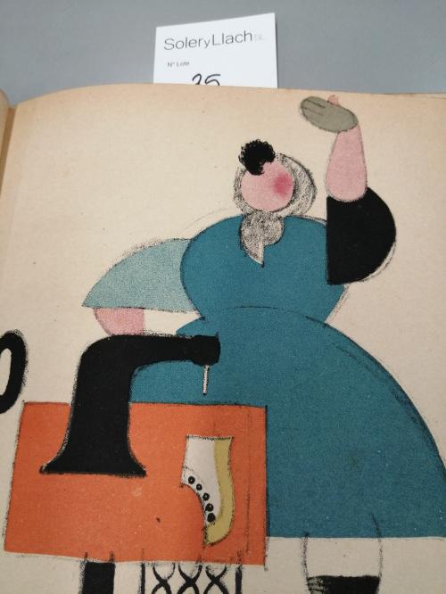 1923. LIBRO. (ARTE-BIBLIOFILIA). LEBEDEFF, WLADIMIR:. RUSSIA