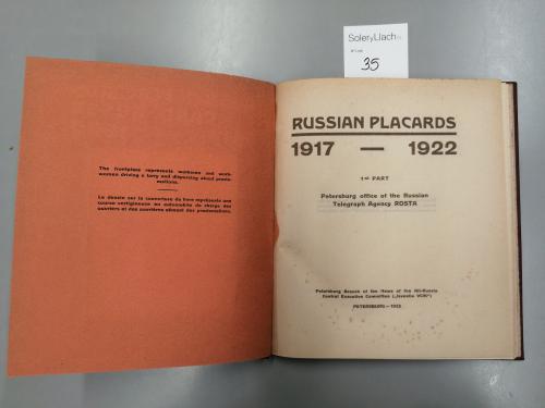 1923. LIBRO. (ARTE-BIBLIOFILIA). LEBEDEFF, WLADIMIR:. RUSSIA