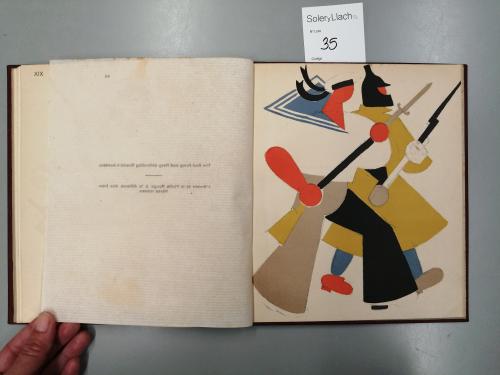 1923. LIBRO. (ARTE-BIBLIOFILIA). LEBEDEFF, WLADIMIR:. RUSSIA