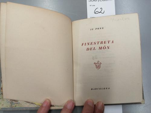 1940 ca. LIBRO. (BIBLIOFILIA-LITERATURA CATALANA). GEIS, CAM