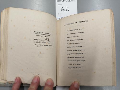 1940 ca. LIBRO. (BIBLIOFILIA-LITERATURA CATALANA). GEIS, CAM