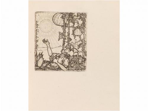 1920-1930. LIBRO. (ARTE-BIBLIOFILIA). LUTHER, MARTIN (trad.)