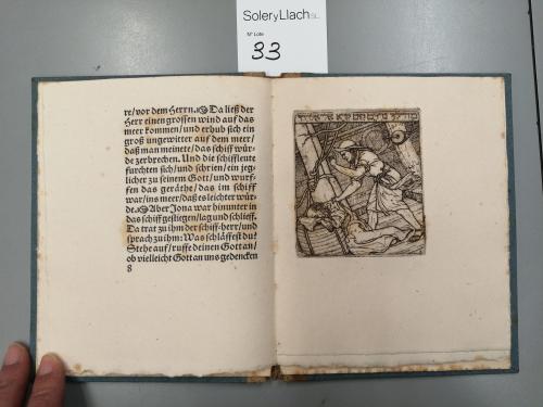 1920-1930. LIBRO. (ARTE-BIBLIOFILIA). LUTHER, MARTIN (trad.)