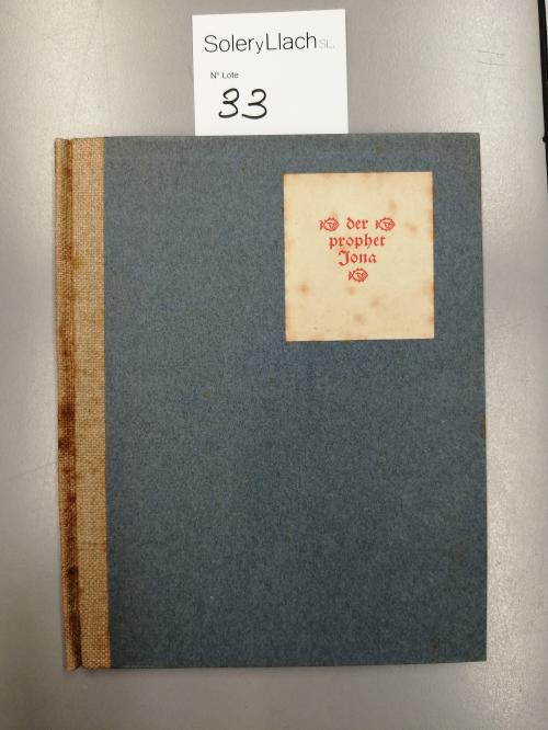 1920-1930. LIBRO. (ARTE-BIBLIOFILIA). LUTHER, MARTIN (trad.)