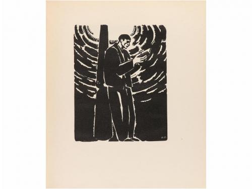 1924. LIBRO. (ARTE-BIBLIOFILIA). MASEREEL, FRANS:. DIE PASSI