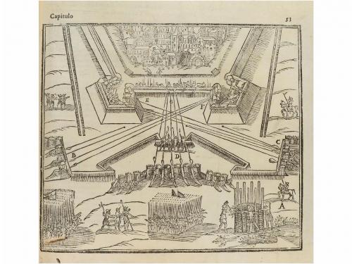 1592. LIBRO. (MILITARIA). COLLADO, LUYS:. PLATICA MANUAL DE 