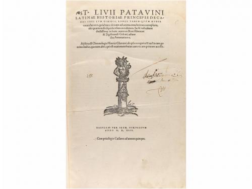1543. LIBRO. (HISTORIA ANTIGUA). LIVII PATAVINI, T.:. LATIAN
