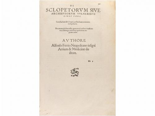 1555. LIBRO. (MEDICINA). [CHIRURGIA: DE CHIRURGIA SCRIPTORES