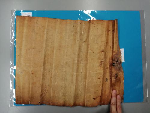 1377 y 1397. MANUSCRITO. LOTE DE DOS PERGAMINOS MANUSCRITOS 