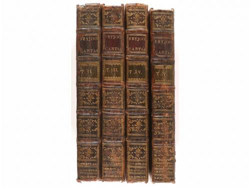 1778, 1770 y 1777. LIBRO. (LITERATURA). FEIJOO Y MONTENEGRO,