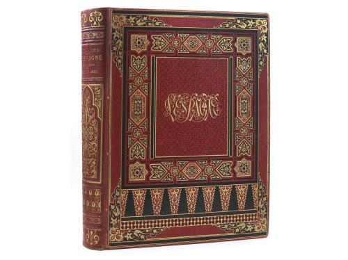 1874. LIBRO. (VIAJES). DAVILLIER, LE BARON CH.:. L&#39;ESPAGNE. 