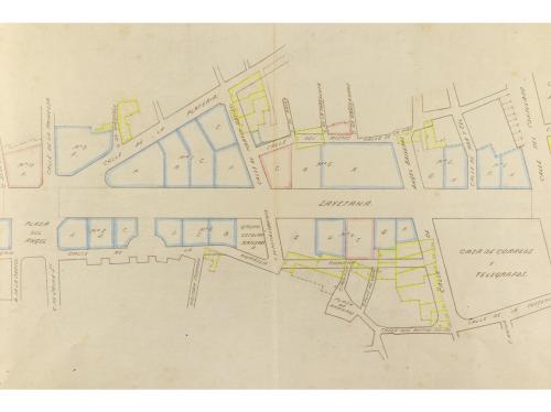 1920. FOLLETOS. (URBANISMO-PLANO). AYUNTAMIENTO CONSTITUCION