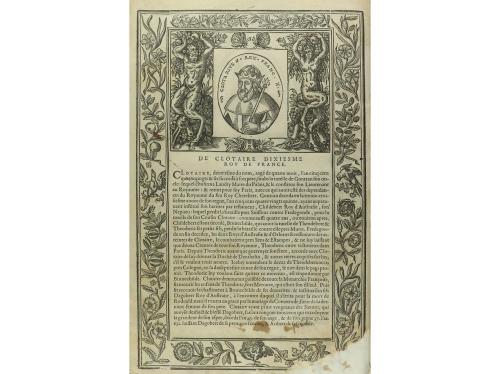 1599. FOLLETOS. (HISTORIA-FRANCIA). ABBREGE DE L'HISTOIRE FR