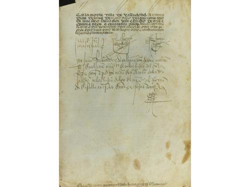 1540. MANUSCRITO. (EJECUTORIA). CARTA EJECUTORIA DE HIDALGUÍ