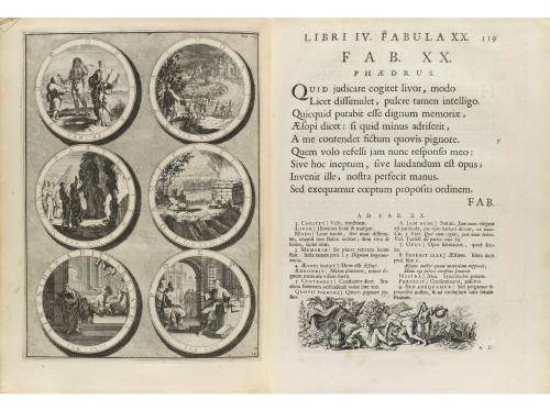 1701. LIBRO. (LITERATURA-FÁBULA). PHAEDRI, AUG.:. LIBERTI FA