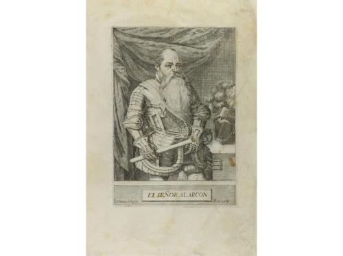 1665. LIBRO. (GENEALOGÍA). SUAREZ DE A[LARCON], ANTONIO:. CO