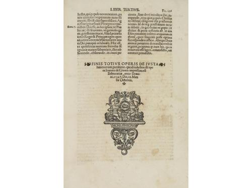 1547. LIBRO. (DERECHO-HEREJÍA). CASTRO, ALFONSI A:. DE IUSTA