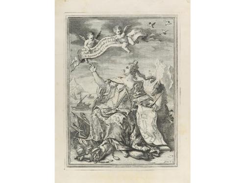1735. LIBRO. (CETRERÍA). TUANO, JACOPO AUGUSTO:. IL FALCONIE