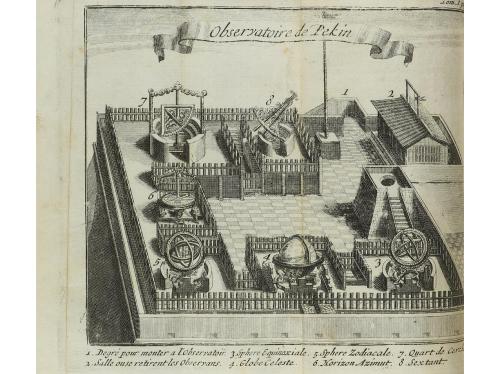 1697. LIBRO. (VIAJES-CHINA). COMTE, LUOIS LE:. NOUVEAUX MEMO