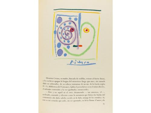 1962. LIBRO. (BIBLIOFILIA). CELA, CAMILO JOSE; PICASSO, PABL